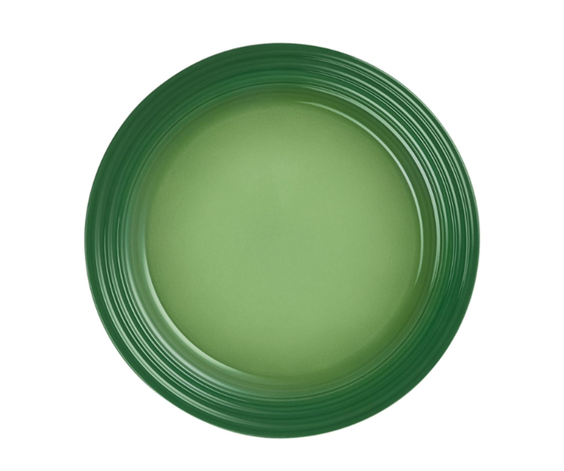 Prato bamboo green 27cm le creuset
