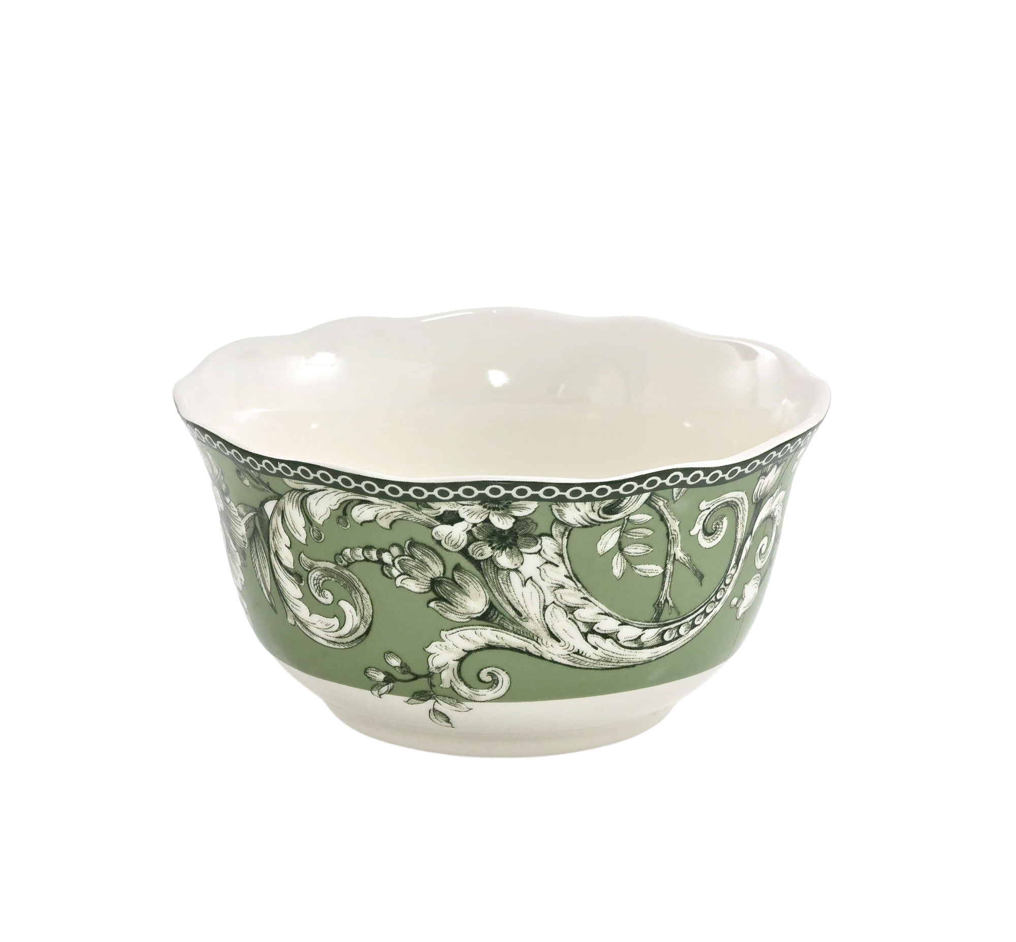 Bowl de Melamina Amarelo 19x5cm com Acabamento Vintage - La Ville Casa